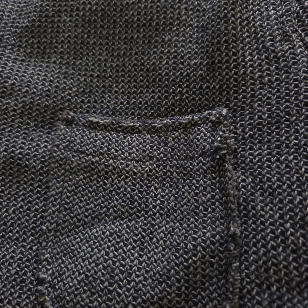 NoHow Black Knit Sweater with Pocket